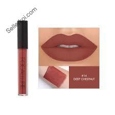 Focallure Waterproof Matte Liquid Lipstick 14 Deep Chestnut (Fa24) (3.2gm)